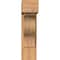 Ekena Millwork Funston Block Smooth Bracket w/ Offset Brace, Western Red Cedar, 7 1/2"W x 20"D x 28"H BKT0806X20X28FST05SWR - alternate 2